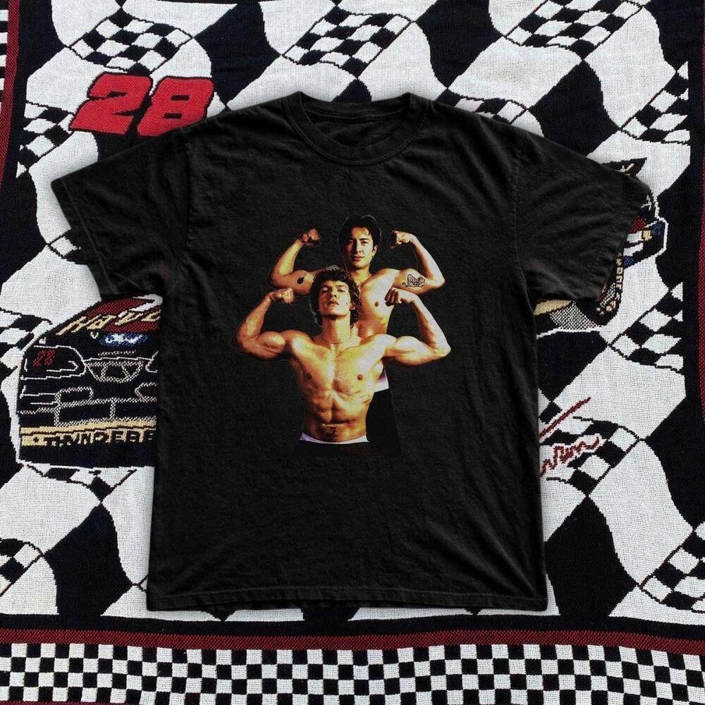 Retro Bodybuilder Graphic T-Shirt